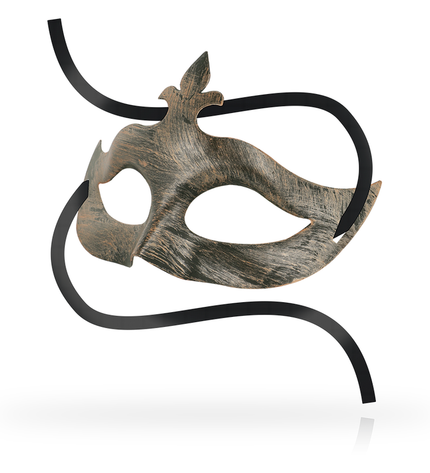 OHMAMA - MASQUES MASQUE CUIVRE FLEUR DE LIS by OHMAMA MASKS