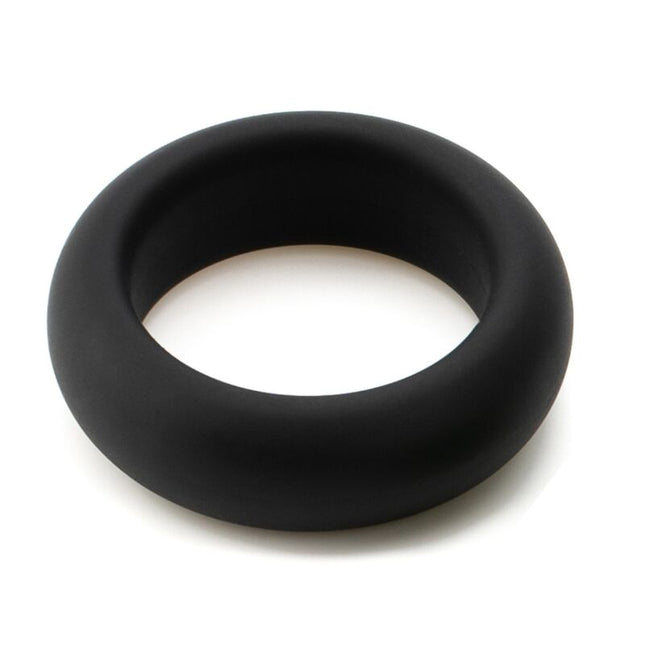 JE JOUE - ANNEAU PÉNIAL EN SILICONE EXTENSION MAXIMALE - NOIR by JE JOUE