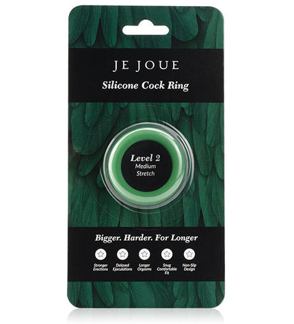 JE JOUE - BAGUE SILICONE VERTE CHOKE MOYEN by JE JOUE