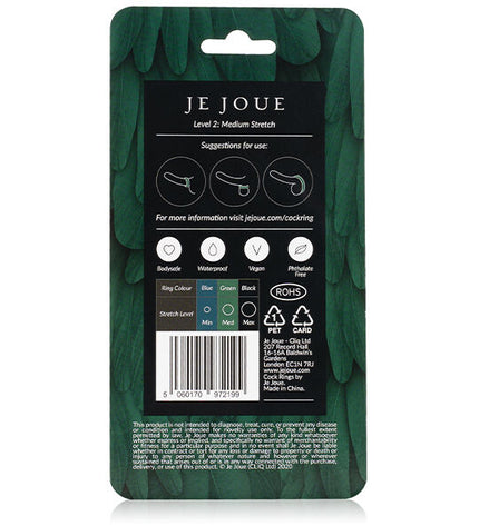 JE JOUE - BAGUE SILICONE VERTE CHOKE MOYEN by JE JOUE