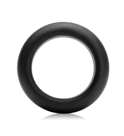 JE JOUE - ANNEAU PÉNIAL EN SILICONE EXTENSION MAXIMALE - NOIR by JE JOUE