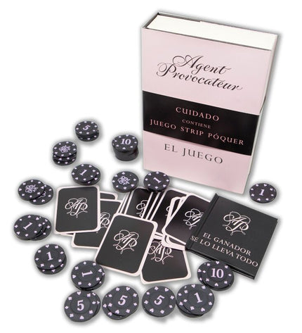 DIABLO PICANTE - JEU DE JETONS ET CARTES DE POKER RAYURES by DIABLO PICANTE