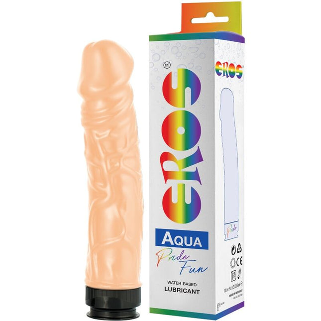 PRIDE - EROS AQUA LGBT PRIDE DILDO ET LUBRIFIANT À BASE D''EAU by PRIDE