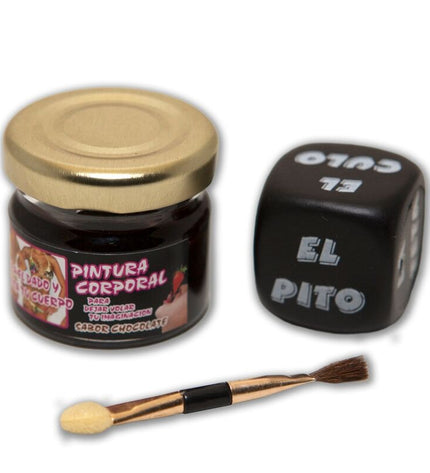 DIABLO PICANTE - PEINTURE AU CHOCOLAT ET MATRICE POUR LE CORPS by DIABLO PICANTE