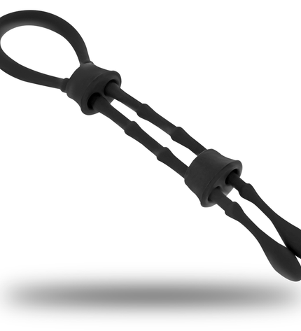 OHMAMA FETISH - ANNEAU CORDON COQ ET TESTICULES EN SILICONE by OHMAMA FETISH