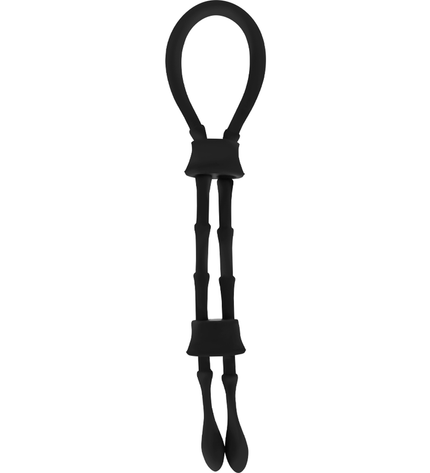 OHMAMA FETISH - ANNEAU CORDON COQ ET TESTICULES EN SILICONE by OHMAMA FETISH