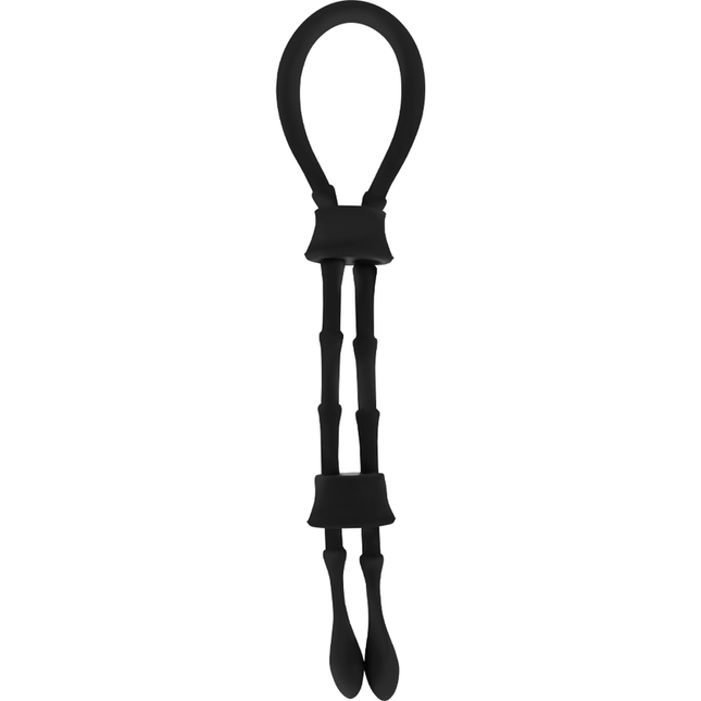 OHMAMA FETISH - ANNEAU CORDON COQ ET TESTICULES EN SILICONE by OHMAMA FETISH