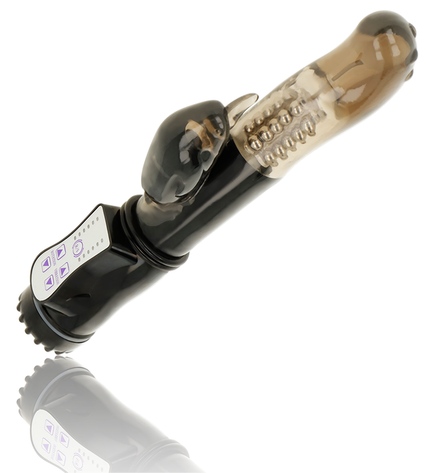 OHMAMA - VIBRATEUR ROTATEUR AVEC STIMULATEUR DELFIN CLITORIS by OHMAMA VIBRATORS