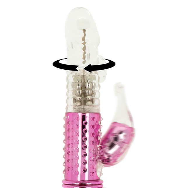 OHMAMA - VIBRATEUR AVEC FONCTION DE ROTATION ET STIMULATEUR DE CLITORIS by OHMAMA