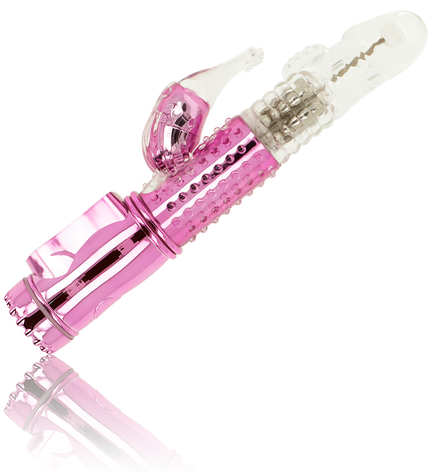 OHMAMA - VIBRATEUR AVEC FONCTION DE ROTATION ET STIMULATEUR DE CLITORIS by OHMAMA