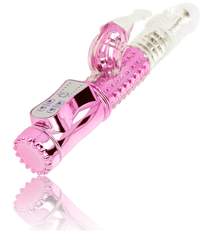OHMAMA - VIBRATEUR AVEC FONCTION DE ROTATION ET STIMULATEUR DE CLITORIS by OHMAMA