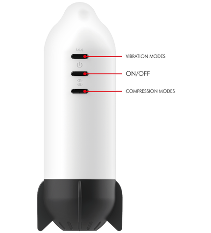 JAMYJOB - MASTURBATEUR ROCKET TECHNOLOGIE DE COMPRESSION DOUCE ET VIBRATION by JAMYJOB