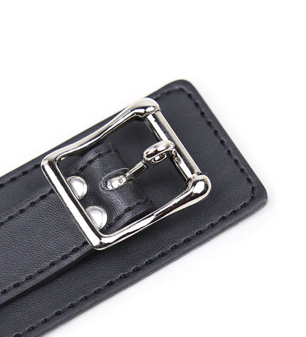 OHMAMA FETISH - COLLIER DE SOUMISSION AVEC 3 ANNEAUX by OHMAMA FETISH