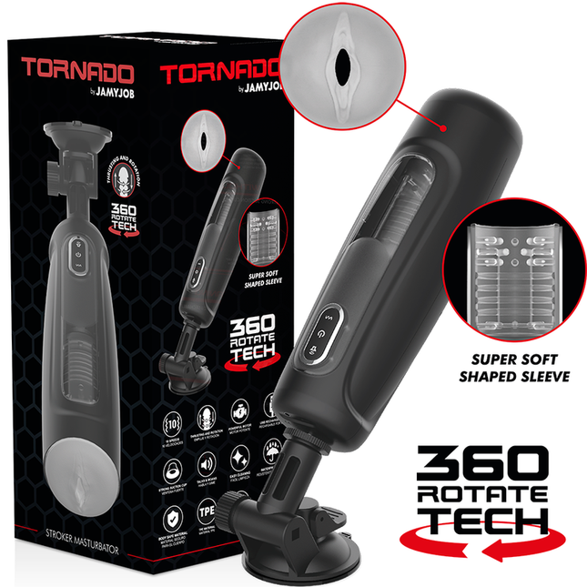 JAMYJOB - TORNADO 360 ROTATION TECH STROKER by JAMYJOB