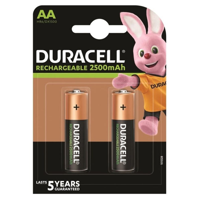 DURACELL - BATTERIE RECHARGEABLE HR6 AA 2500mAh 2 UNIT? by DURACELL