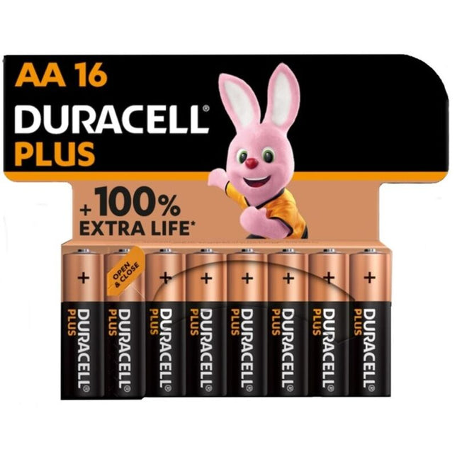 DURACELL - PILE ALCALINE PLUS POWER 100 AA LR6 16 UNIT? by DURACELL