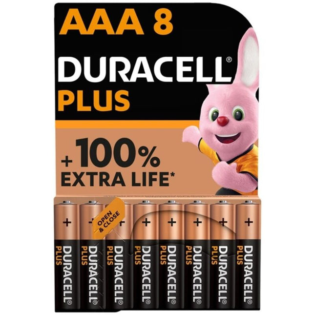 DURACELL - PILE ALCALINE PLUS POWER 100 AAA LR03 8 UNIT? by DURACELL
