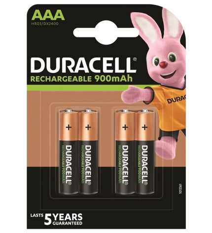 DURACELL - BATTERIE RECHARGEABLE HR03 AAA 900mAh 4 UNIT? by DURACELL