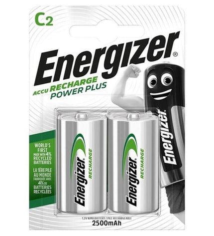 ENERGIZER - BATTERIE RECHARGEABLE POWER PLUS HR14 C 2500mAh 2 UNIT? by ENERGIZER