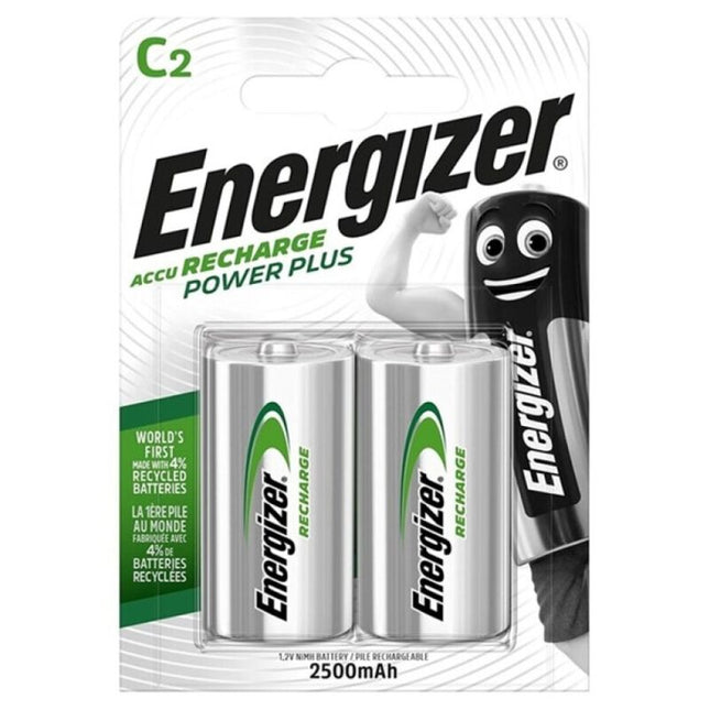 ENERGIZER - BATTERIE RECHARGEABLE POWER PLUS HR14 C 2500mAh 2 UNIT? by ENERGIZER