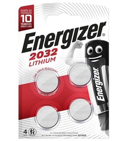 ENERGIZER - PILE BOUTON LITHIUM CR2032 3V 4 UNIT? by ENERGIZER