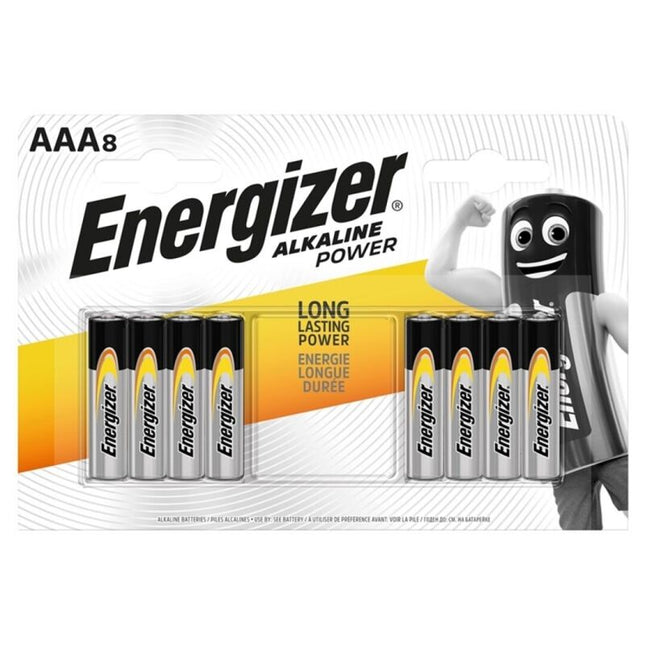 ENERGIZER - PILE ALCALINE PUISSANCE AAA LR03 8 UNIT? by ENERGIZER