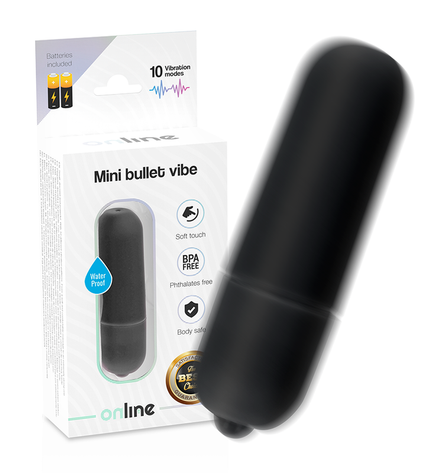 ONLINE - MINI BALLE VIBRANT NOIRE by ONLINE