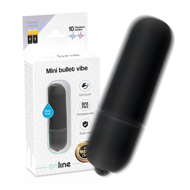 ONLINE - MINI BALLE VIBRANT NOIRE by ONLINE