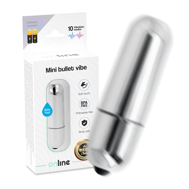 ONLINE - MINI BALLE VIBRANTE ARGENT by ONLINE