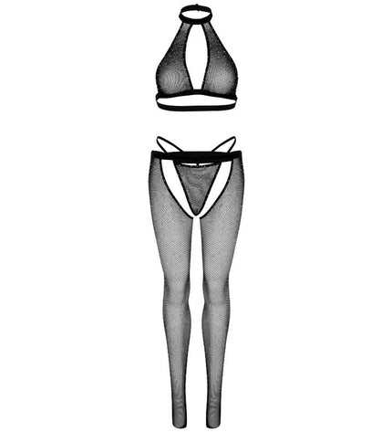LEG AVENUE - HAUT RÉSILLE, G-STRING ET COLLANTS by LEG AVENUE SETS