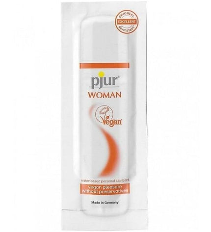 PJUR - WOMAN LUBRIFIANT VEGAN BASE EAU 2 ML by PJUR