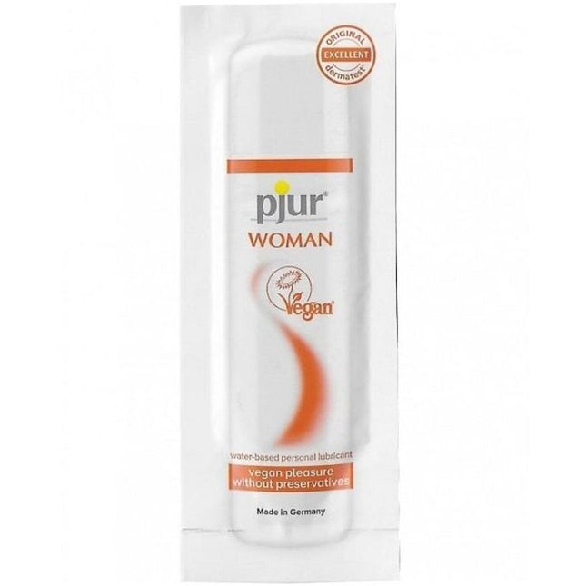 PJUR - WOMAN LUBRIFIANT VEGAN BASE EAU 2 ML by PJUR