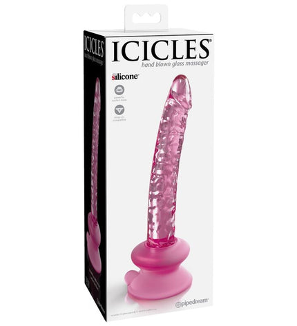 ICICLES - N. 86 GODE EN VERRE AVEC VENTOUSE by ICICLES