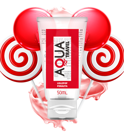 AQUA TRAVEL - LUBRIFIANT À BASE D''EAU SAVEUR LOLLIPOP - 50 ML by AQUA TRAVEL