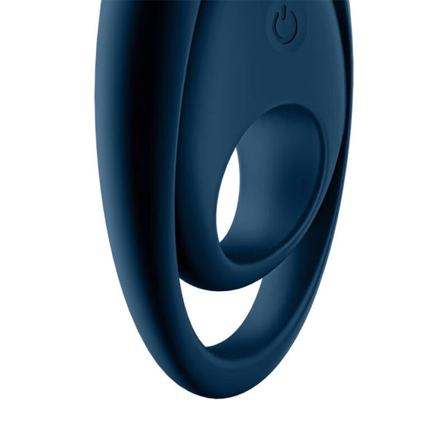 SATISFYER - VIBRATEUR ANNEAU GLORIOUS DUO BLEU by SATISFYER RING