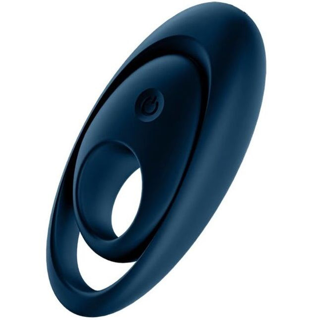 SATISFYER - VIBRATEUR ANNEAU GLORIOUS DUO BLEU by SATISFYER RING