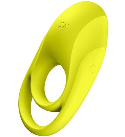 SATISFYER - VIBRATEUR ANNEAU SPECTACULAIRE DUO JAUNE by SATISFYER RING