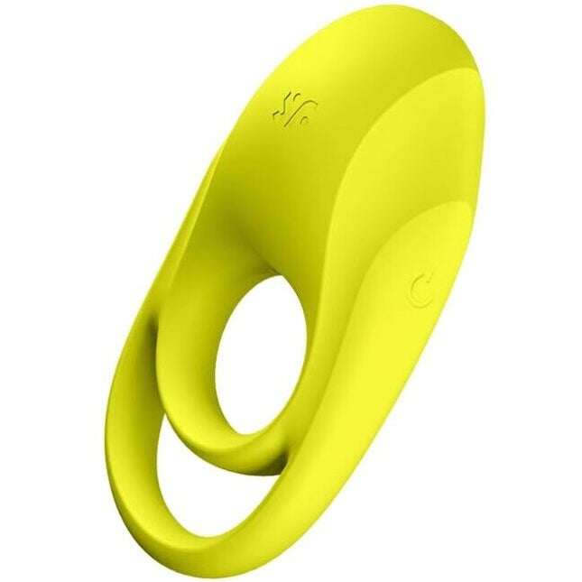 SATISFYER - VIBRATEUR ANNEAU SPECTACULAIRE DUO JAUNE by SATISFYER RING