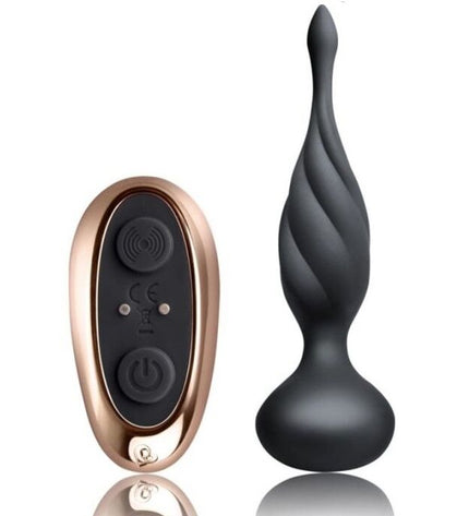 ROCKS-OFF - STIMULATEUR ANAL DÉCOUVREZ - NOIR by ROCKS-OFF
