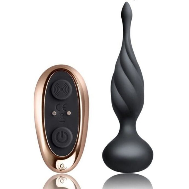 ROCKS-OFF - STIMULATEUR ANAL DÉCOUVREZ - NOIR by ROCKS-OFF