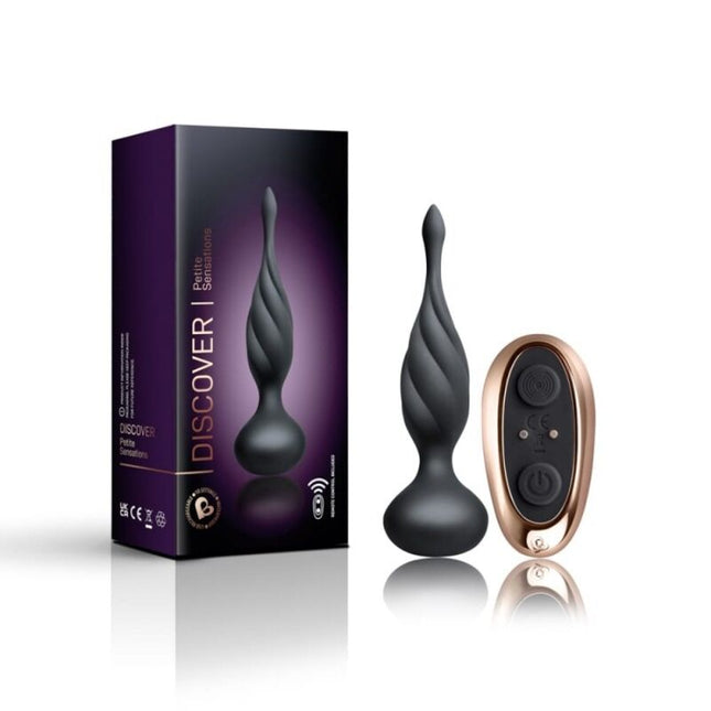 ROCKS-OFF - STIMULATEUR ANAL DÉCOUVREZ - NOIR by ROCKS-OFF