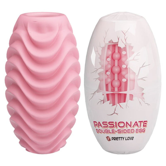 PRETTY LOVE - OEUF MASTURBATEUR DOUBLE FACE ROSE by PRETTY LOVE MALE