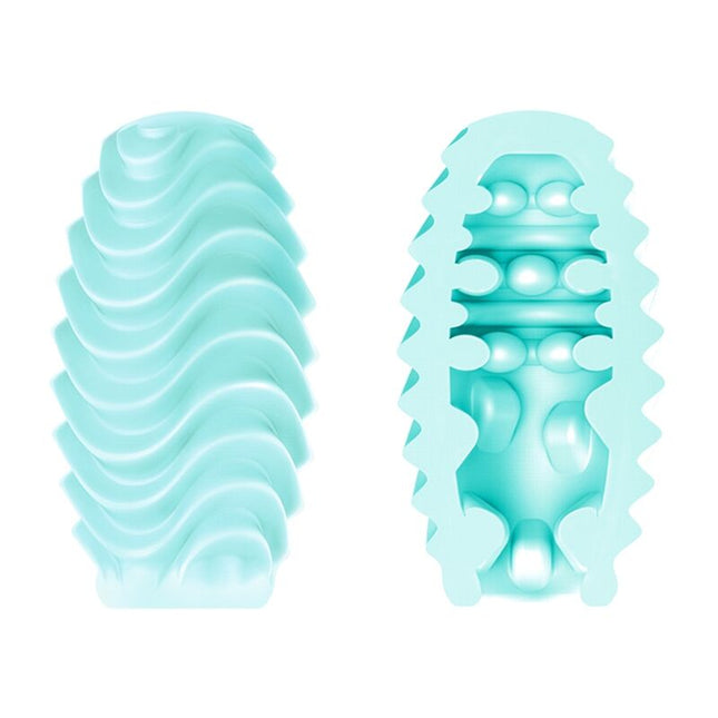 PRETTY LOVE - OEUF MASTURBATEUR DOUBLE FACE TURQUOISE by PRETTY LOVE MALE