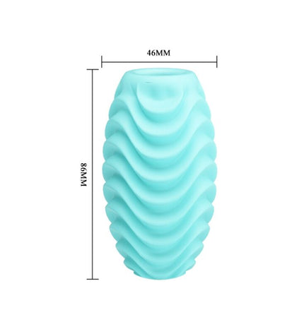 PRETTY LOVE - OEUF MASTURBATEUR DOUBLE FACE TURQUOISE by PRETTY LOVE MALE