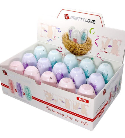 PRETTY LOVE - OEUF MASTURBATEUR DOUBLE FACE 15 UNITÉS by PRETTY LOVE MALE