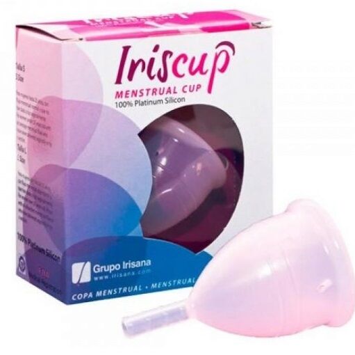 IRISCUP - PETITE TASSE DU MOIS ROSE A + SAC STÉRILISATEUR OFFERT - Concombre Boutique