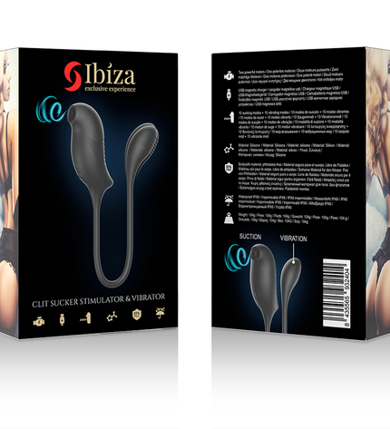 IBIZA - STIMULATEUR MAGIQUE D'ASPIRATION ET DE VIBRATIONS DU CLITORIS by IBIZA TECHNOLOGY