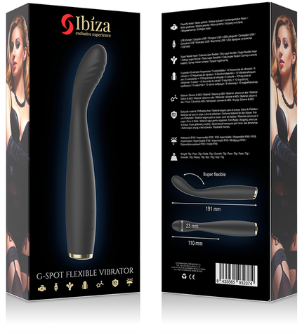 IBIZA - VIBRATEUR FLEXIBLE PUISSANT SPÉCIAL G SPOT by IBIZA TECHNOLOGY