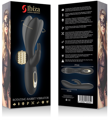 IBIZA - ROTATEUR PERLÉ PUISSANT AVEC LAPIN by IBIZA TECHNOLOGY