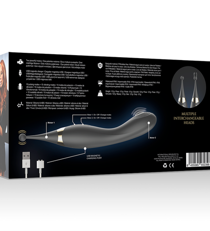IBIZA - STIMULATEUR CLITORAL ET VIBRATEUR DE POINT G INTERCHANGEABLES by IBIZA TECHNOLOGY